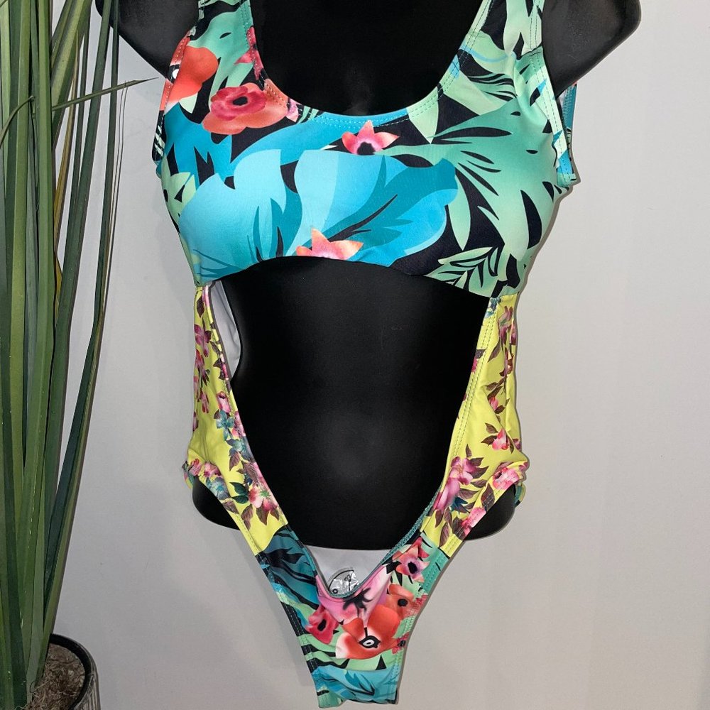 Floral One Piece Swimsuit